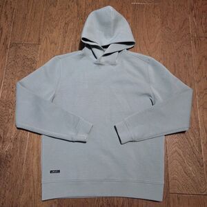 Bylt Basics Roamknit Hoodie Fog Blue